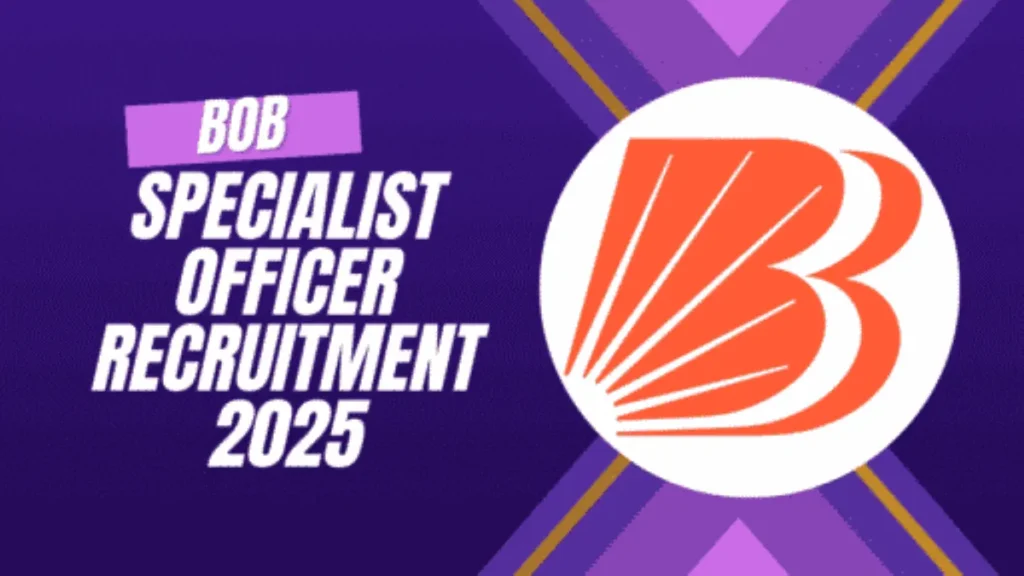 Bank of Baroda Recruitment 2025 (58 Posts Vacancy) - FreeJobAlerts.Pro