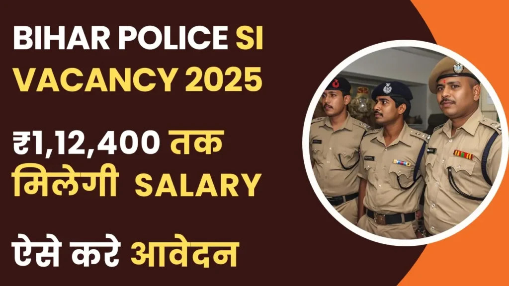 Bihar Police SI Recruitment 2025 (1799 Posts Vacancy)